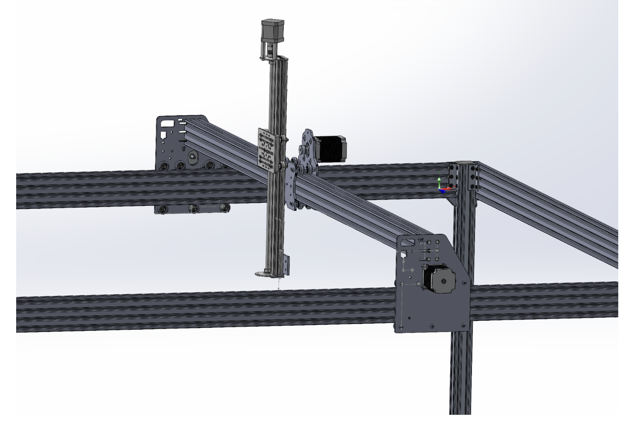SolidWorks CAD assembly view 2