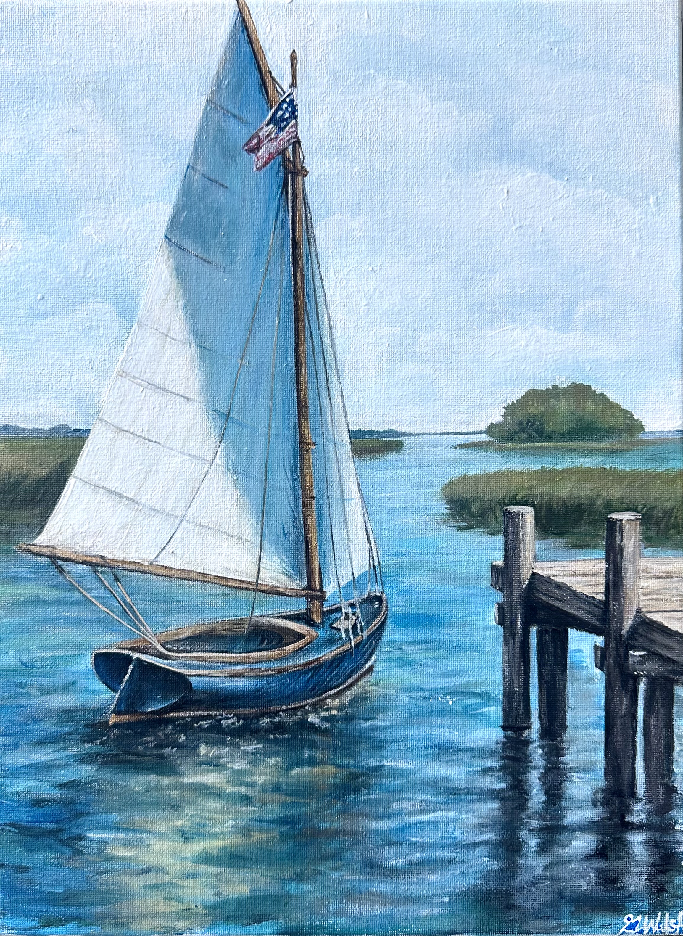 Sailing Vineyard Sound